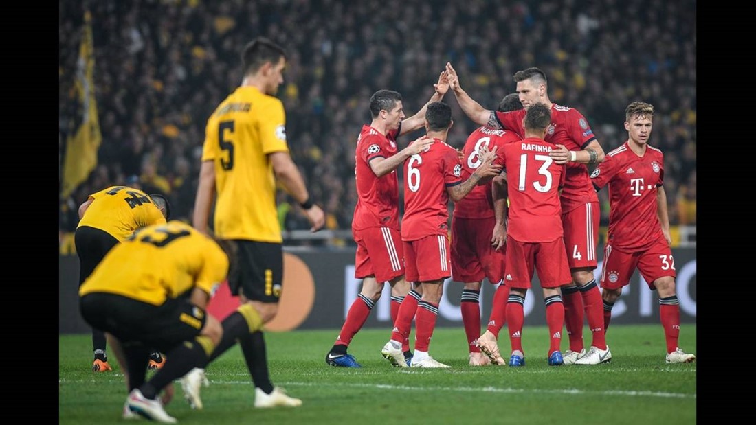 Σαν σε προπόνηση...